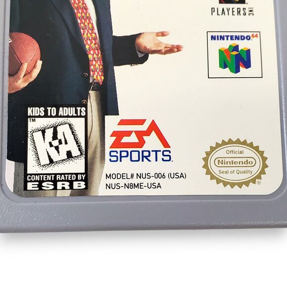 Madden Football 64 (Nintendo 64, 1997) - Authentic - Tested & Works - Retro Game - Picture 5 of 6